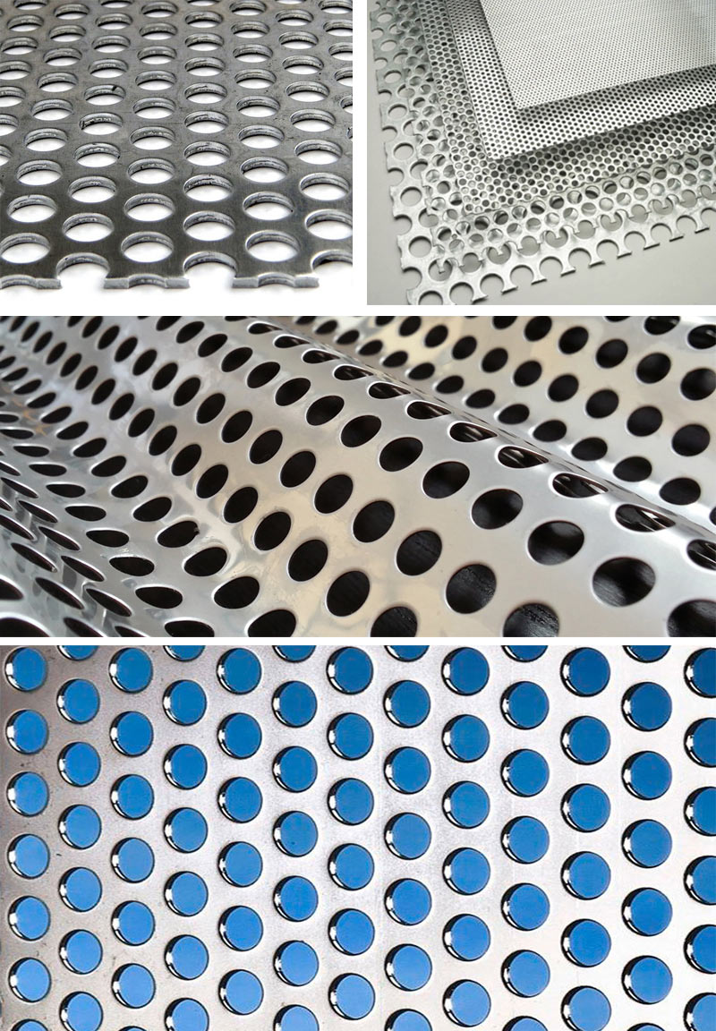 Round Hole Stainless Steel Perforated Sheet