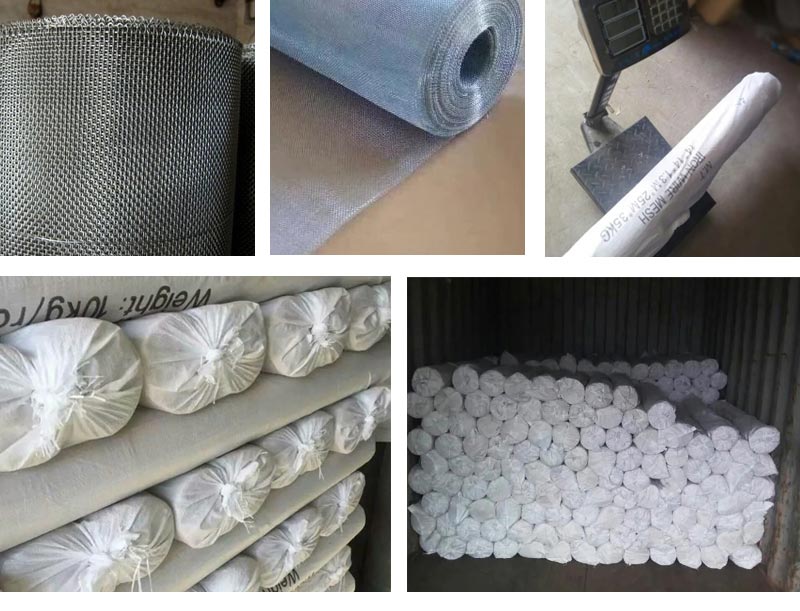 Iron Wire Square Wire-Mesh