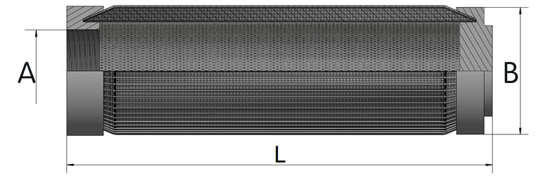 factory price for pleated filter element