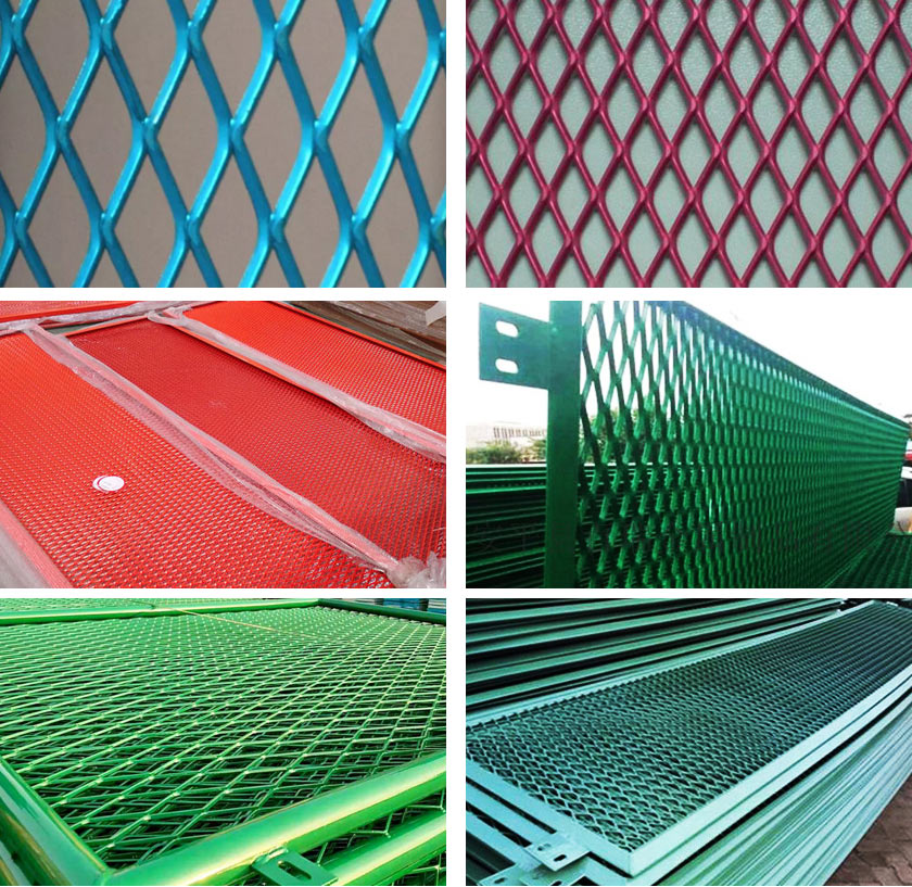 Fence Galvanized Expanded Metal Mesh